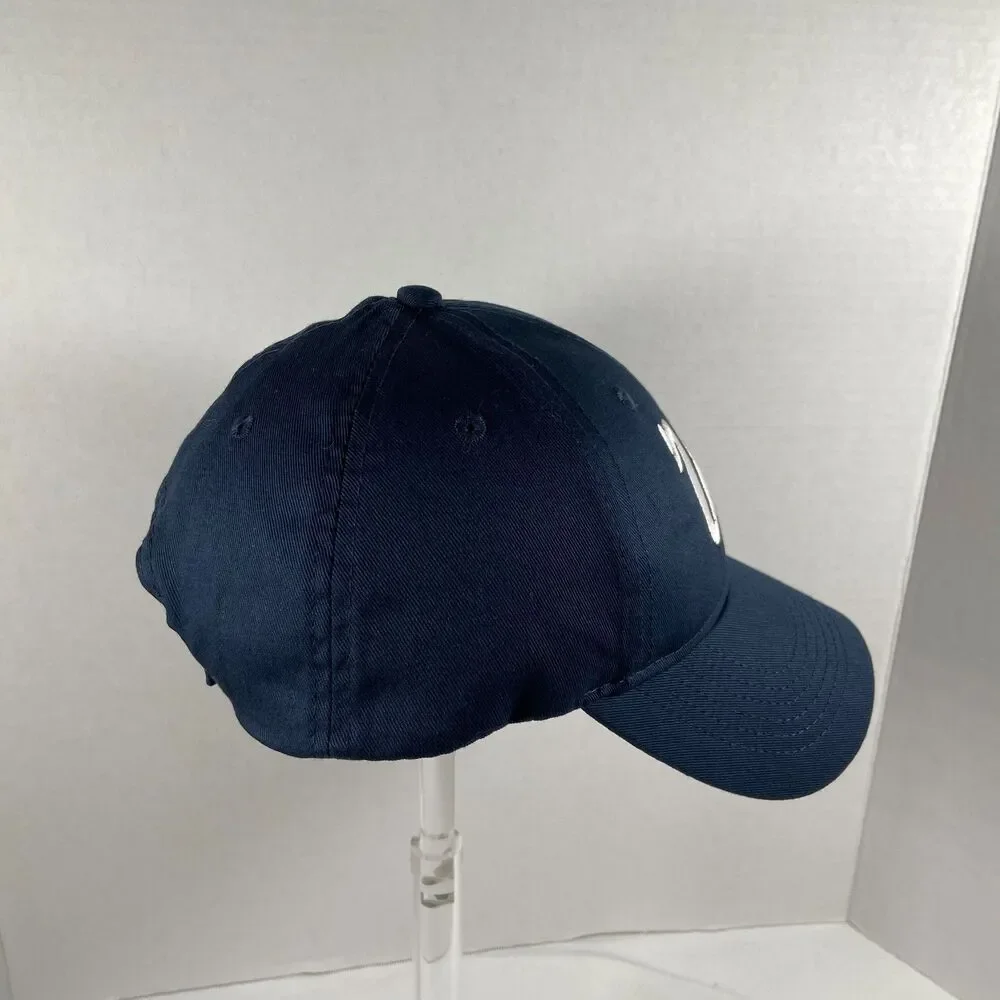 Port & Company Youth Navy Blue W Logo Adjustable Baseball Hat Cap